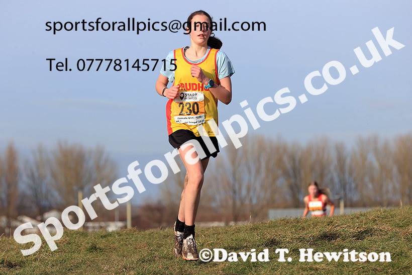 Girls Under-15s, 2025 Start Fitness NEHL Sherman Cup/Divison Shield, Temple Park, South Shields. Photo: David T. Hewitson/Sports for All Pics